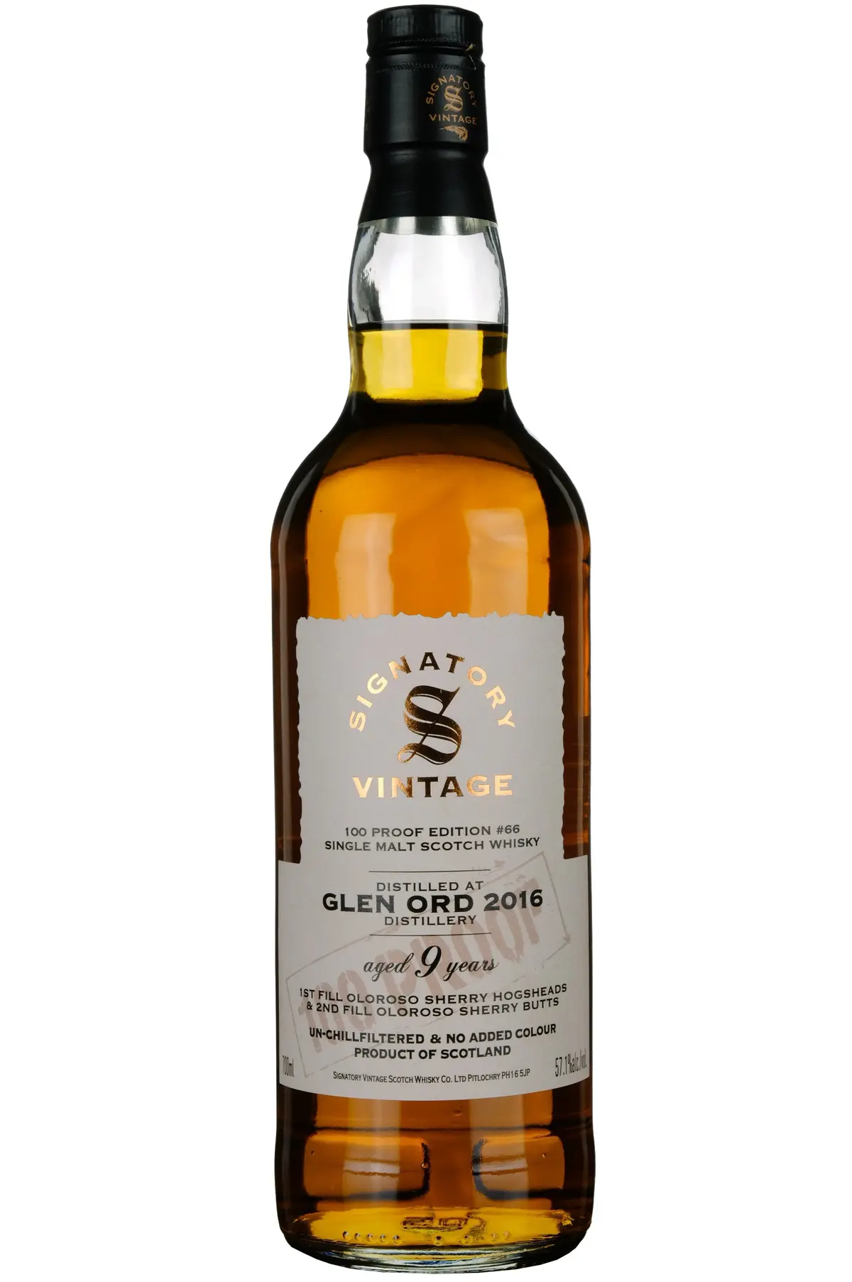 Glen Ord 2016-2025 | 9 Year Old Signatory Vintage 100 Proof Edition 66 1