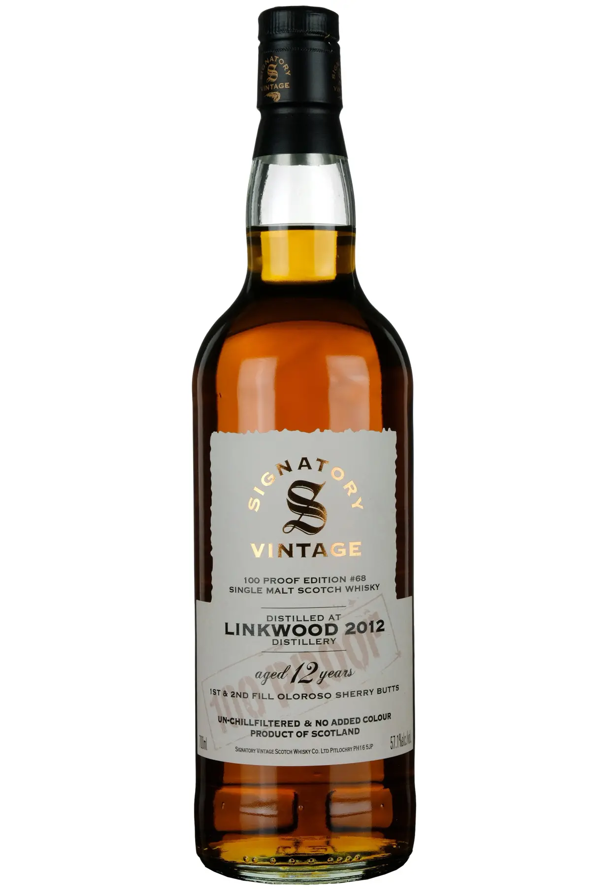 Linkwood 2012-2025 | 12 Year Old Signatory Vintage 100 Proof Edition 68 1