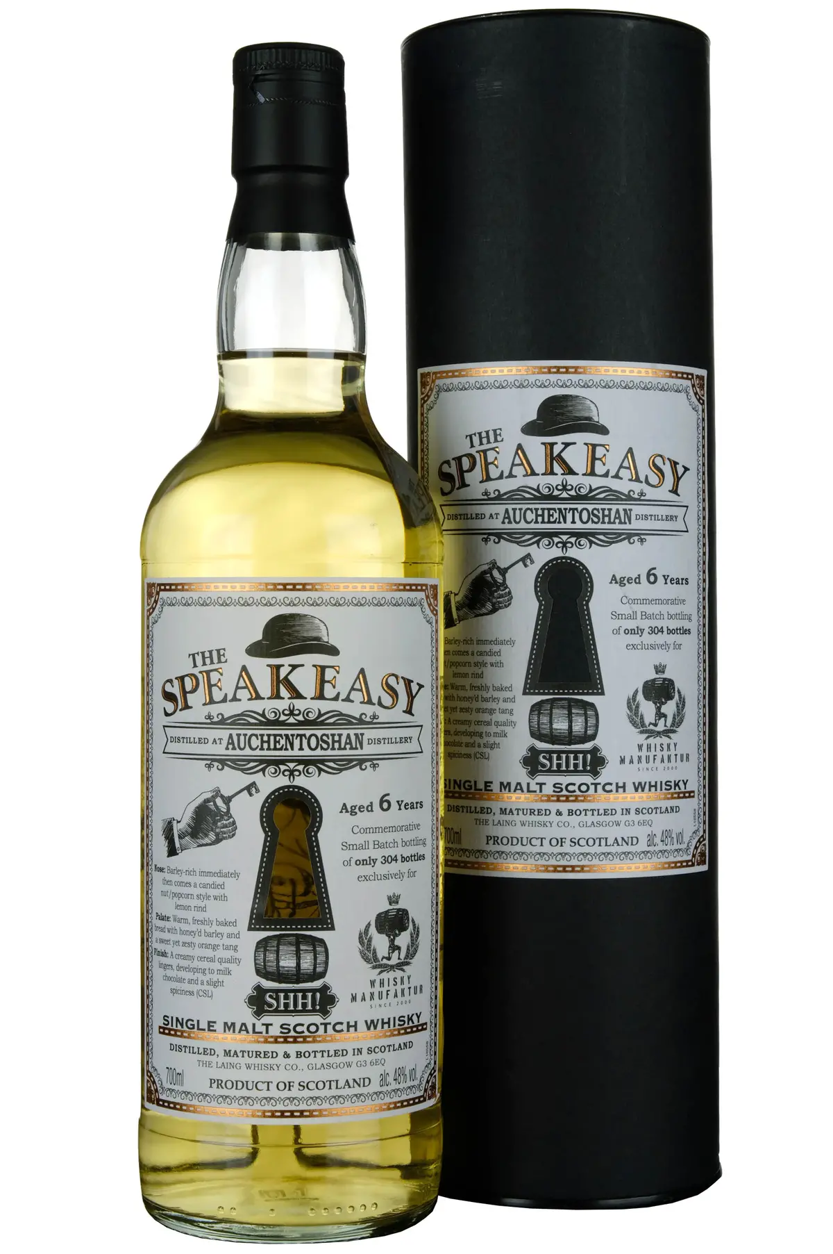 Auchentoshan 2013 | 6 Year Old Douglas Laing The Speakeasy Small Batch 1