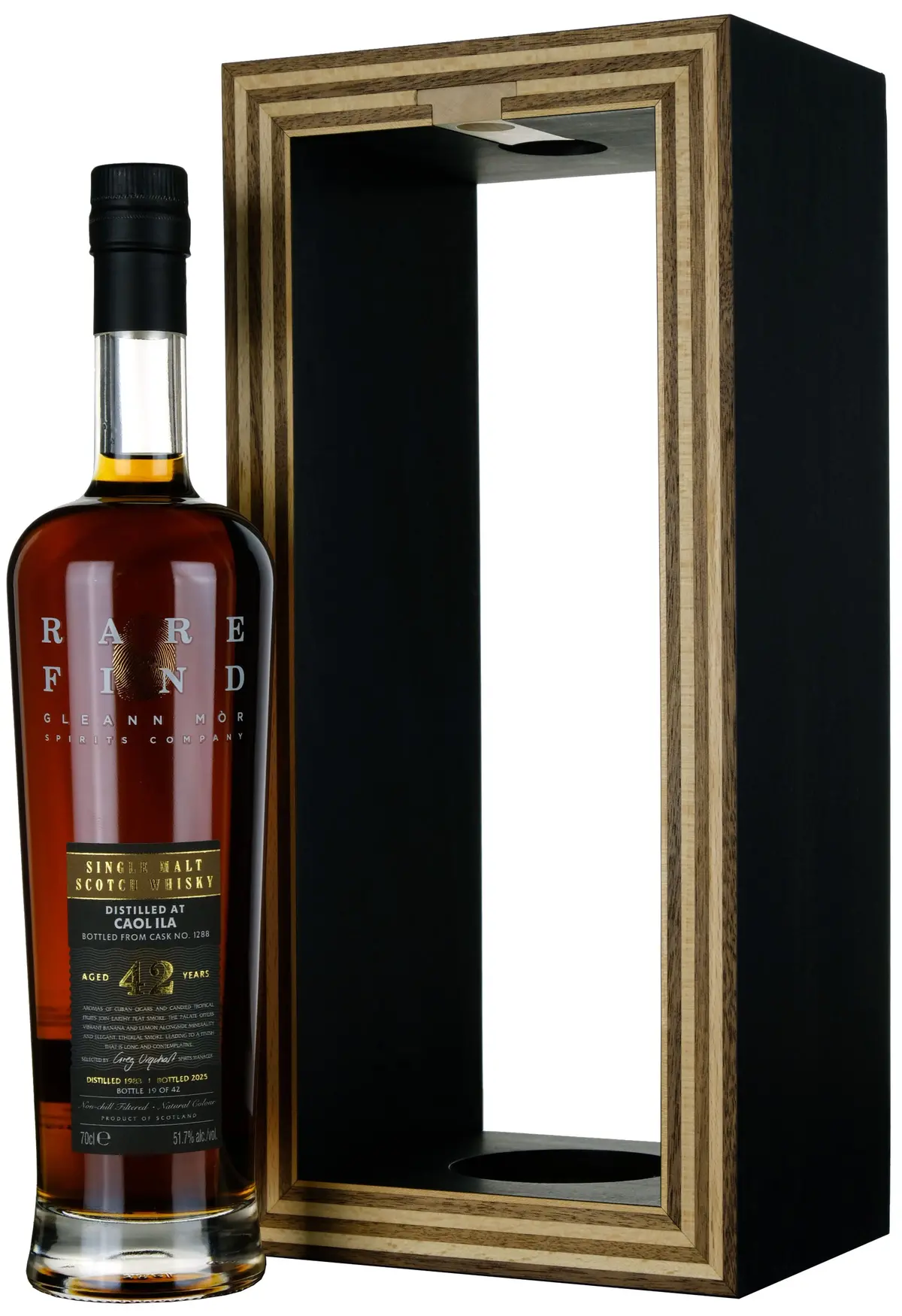 Caol Ila 1983-2025 | 42 Year Old Gleann Mor Rare Find Single Cask 1288 1