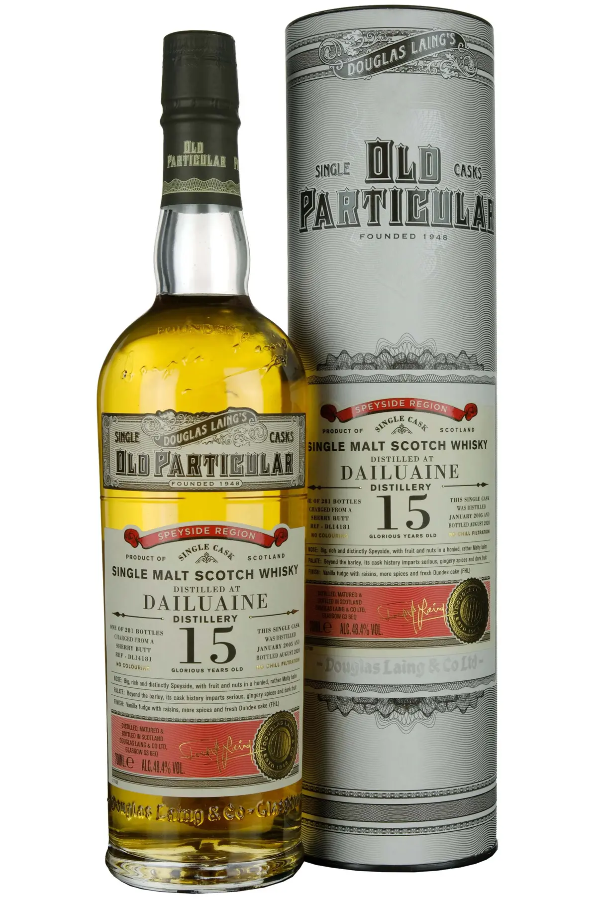 Dailuaine 2005-2020 | 15 Year Old Douglas Laing Old Particular Single Cask Dl14181 1