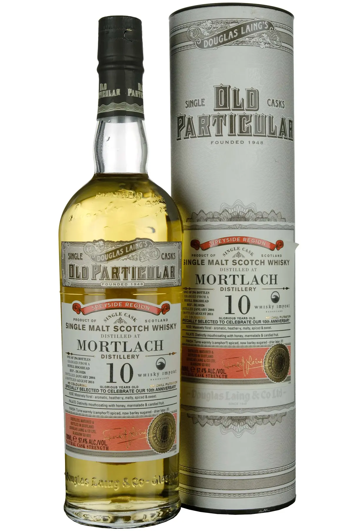 Mortlach 2004-2014 | 10 Year Old Douglas Laing Old Particular Single Cask Dl10326 1