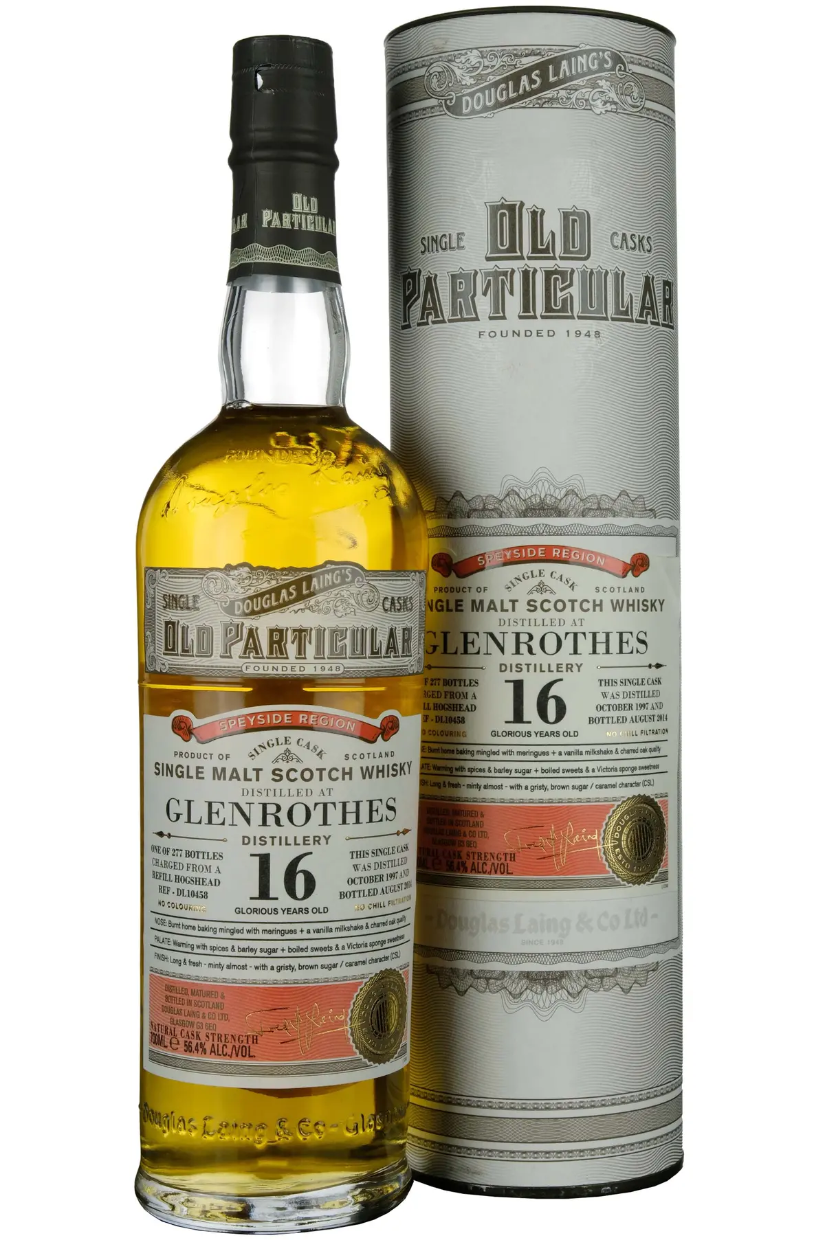 Glenrothes 1997-2014 | 16 Year Old Douglas Laing Old Particular Single Cask Dl10458 1