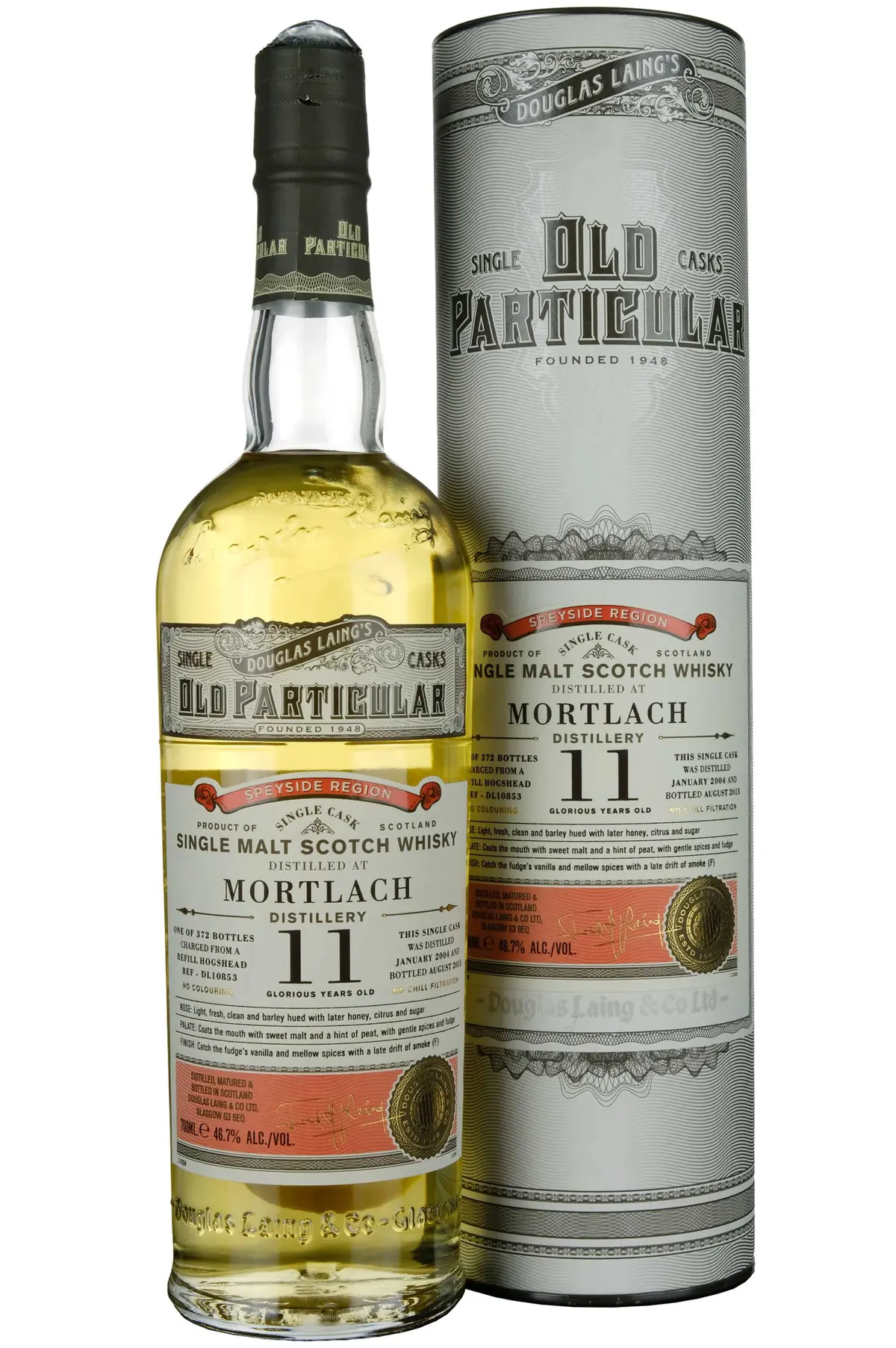 Mortlach 2004-2015 | 11 Year Old Douglas Laing Old Particular Single Cask Dl10853 1