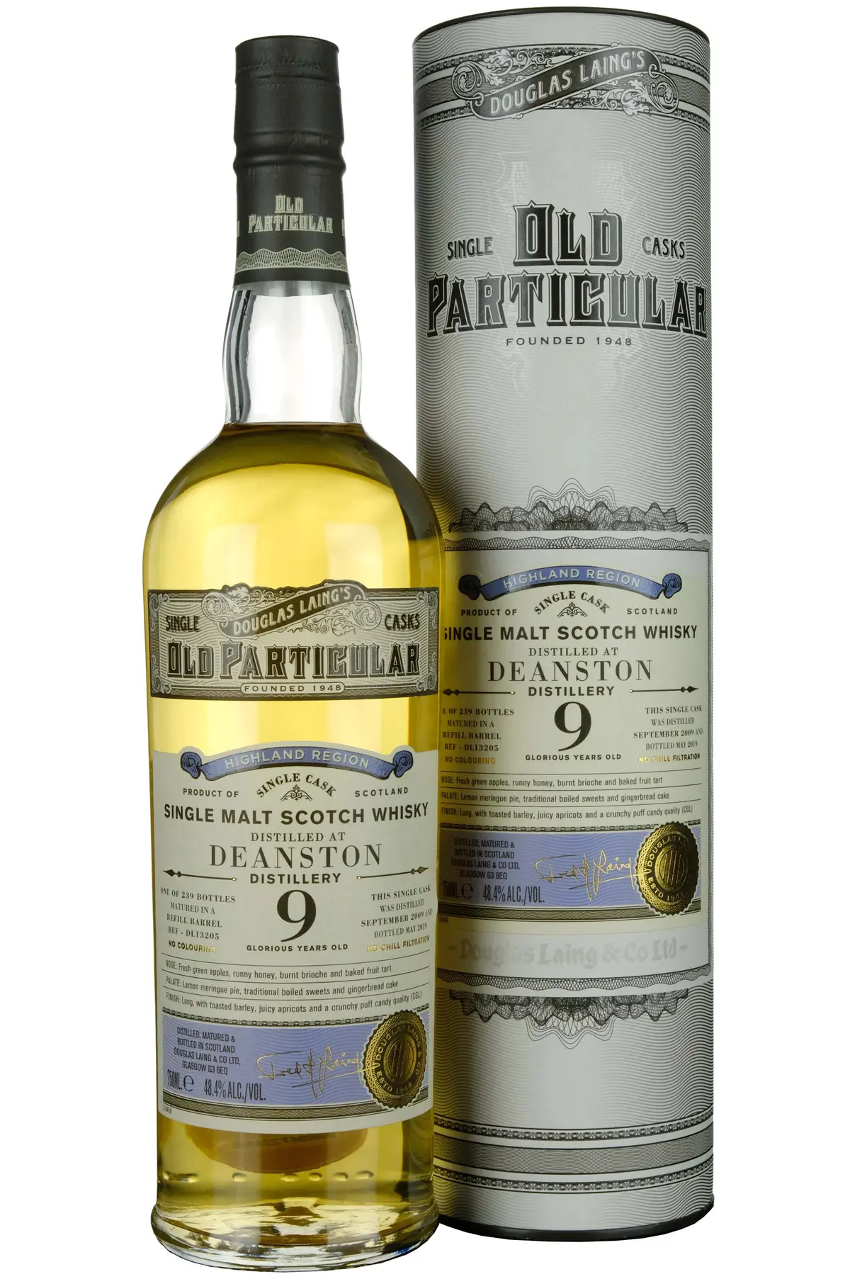 Deanston 2009-2019 | 9 Year Old Douglas Laing Old Particular Single Cask Dl13205 1