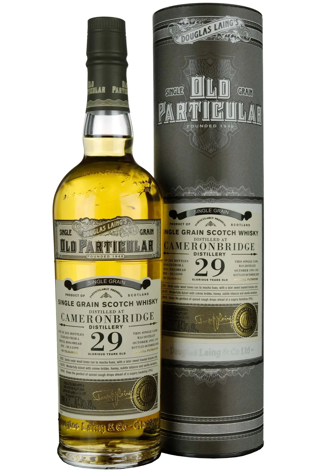Cameronbridge 1991-2020 | 29 Year Old Douglas Laing Old Particular Single Cask Dl14399 1