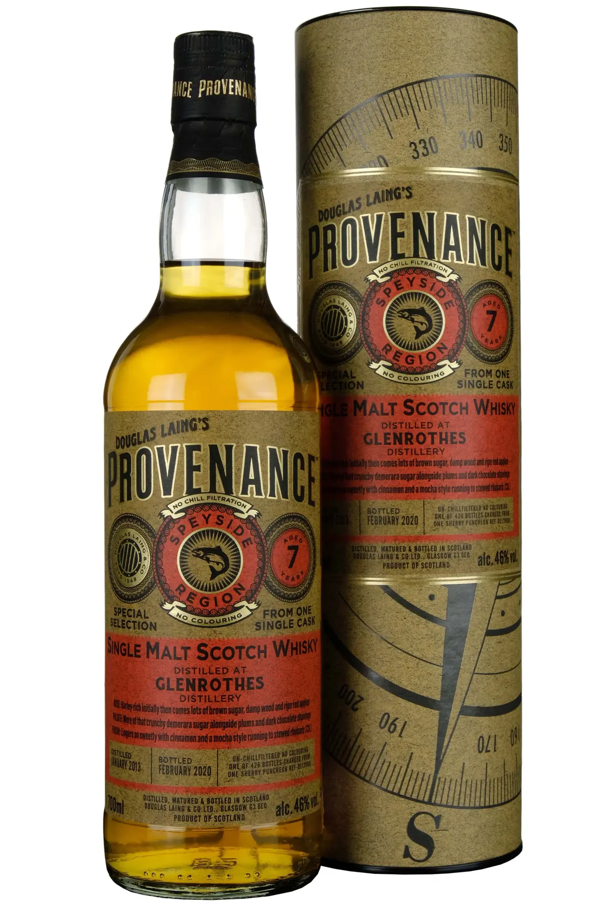 Glenrothes 2013-2020 | 7 Year Old Douglas Laing Provenance Single Cask Dl13900 1