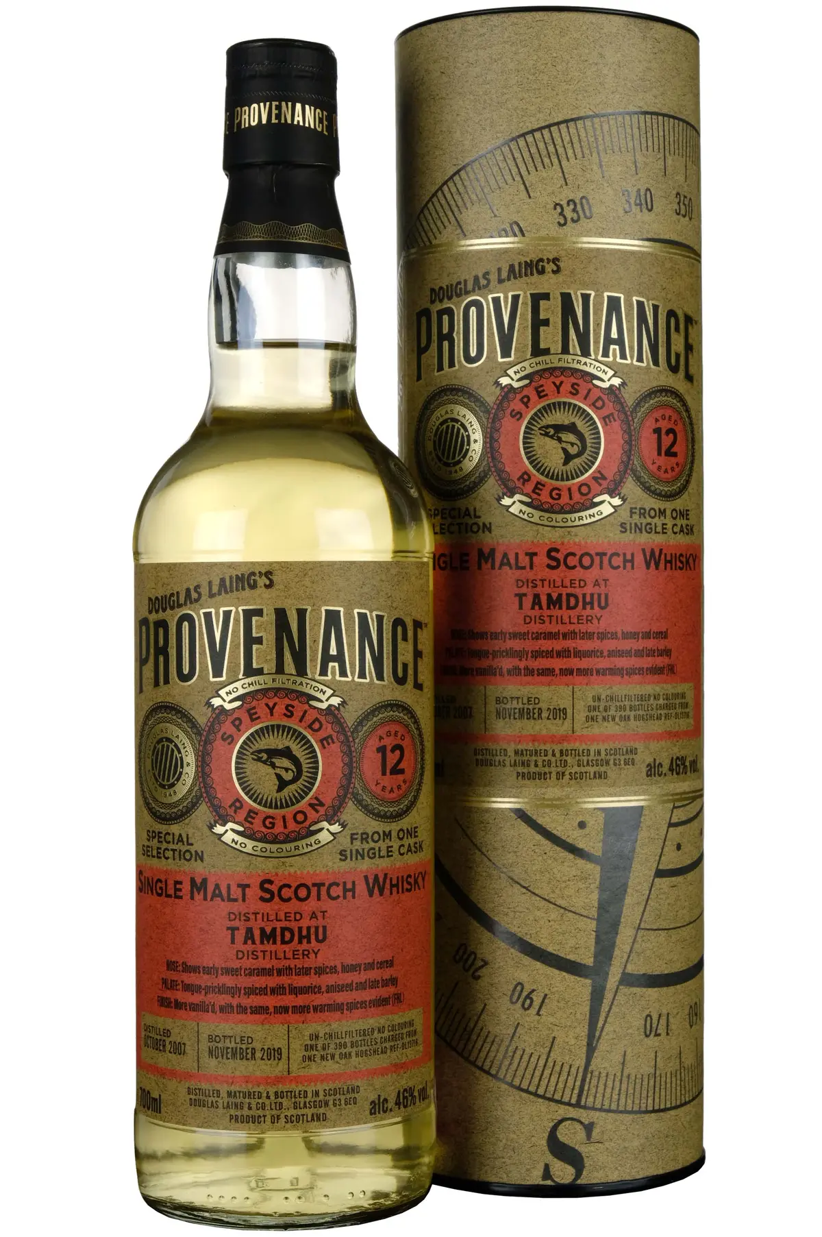 Tamdhu 2007-2019 | 12 Year Old Douglas Laing Provenance Single Cask Dl13716 1