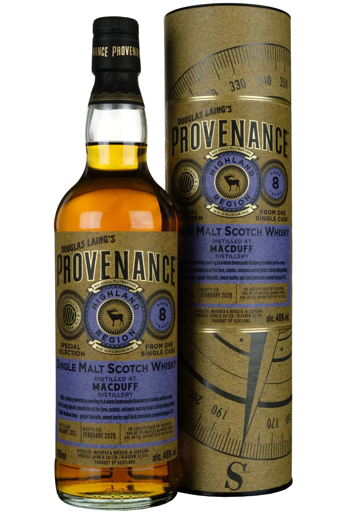 Macduff 2012-2020 | 8 Year Old Douglas Laing Provenance Single Cask Dl13920 1