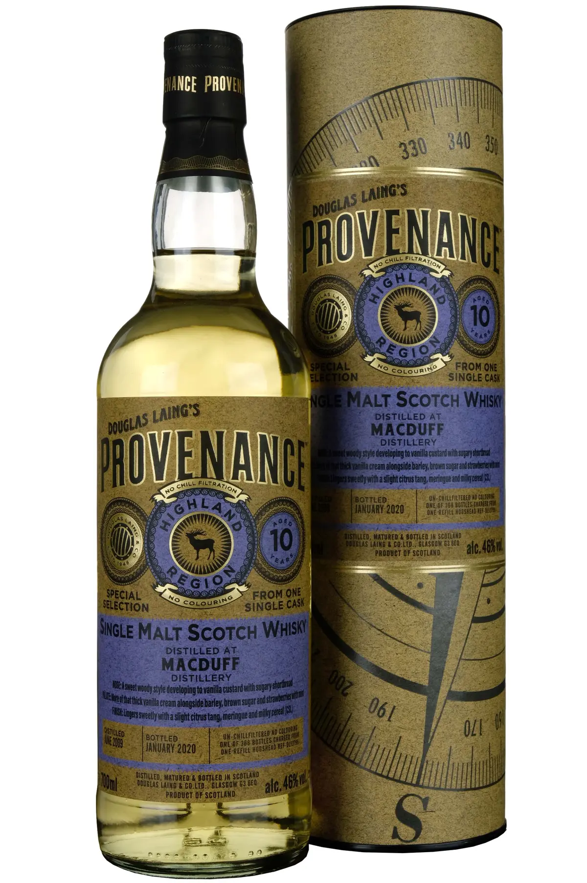 Macduff 2009-2020 | 10 Year Old Douglas Laing Provenance Single Cask Dl13798 1