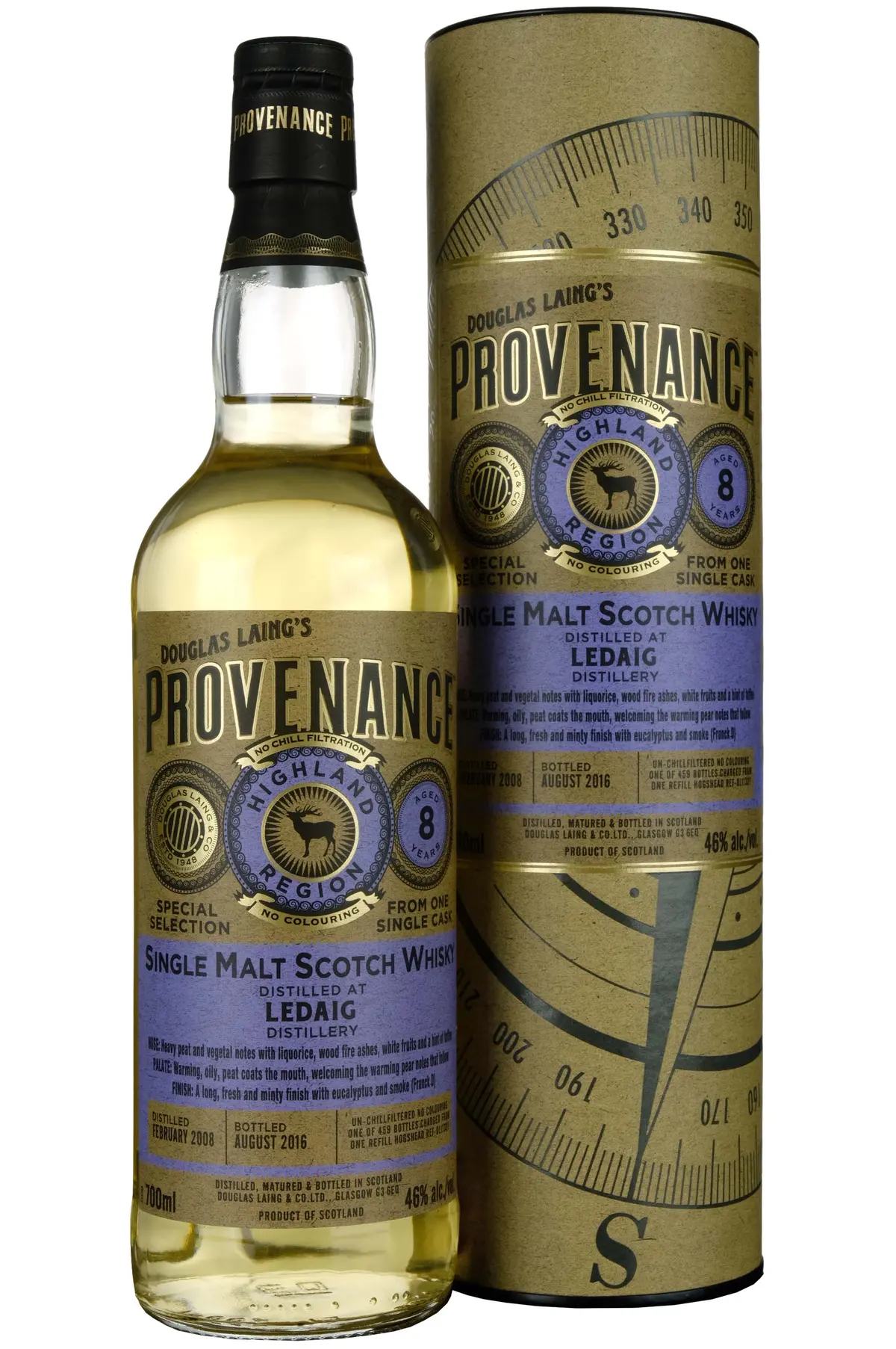 Ledaig 2008-2016 | 8 Year Old Douglas Laing Provenance Single Cask Dl11327 1