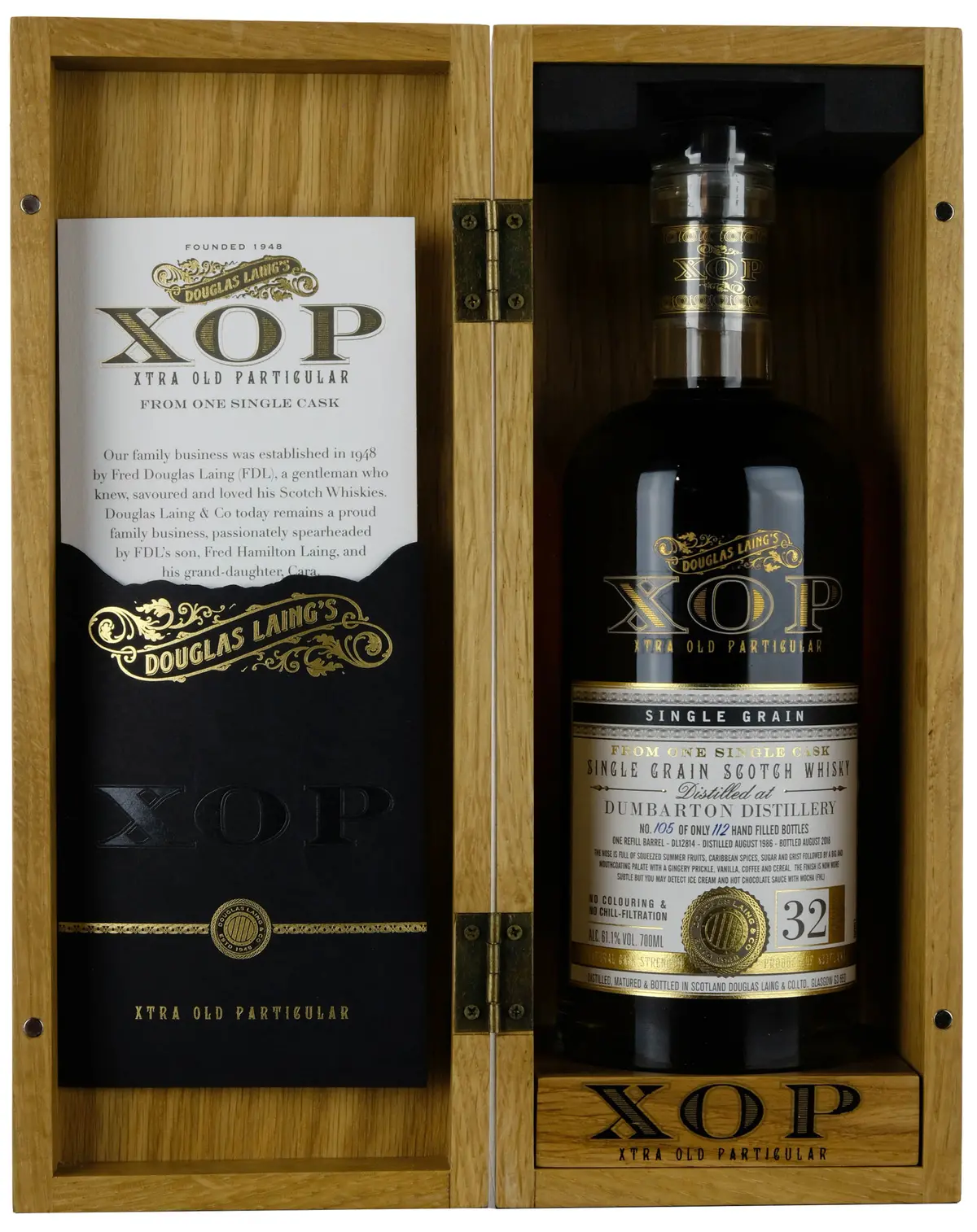 Dumbarton 1986-2018 | 32 Year Old Douglas Laing Xop Single Cask Dl12814 1