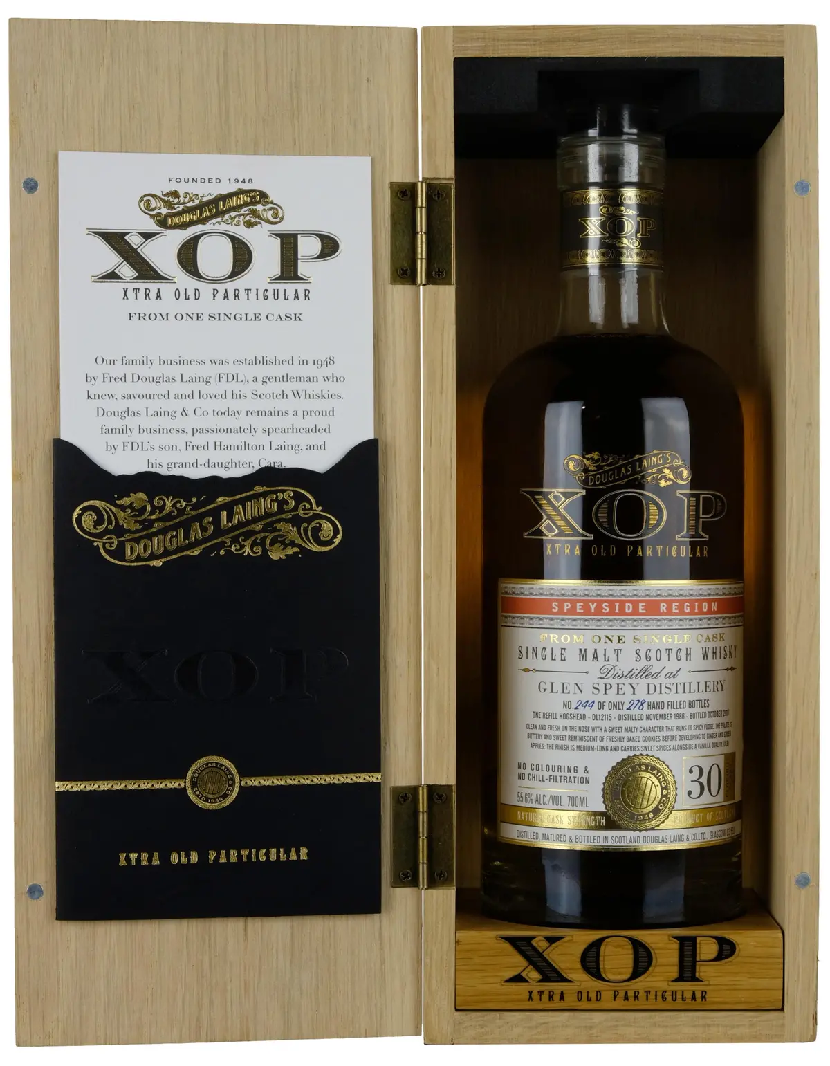 Glen Spey 1986-2017 | 30 Year Old Douglas Laing Xop Single Cask Dl12115 1