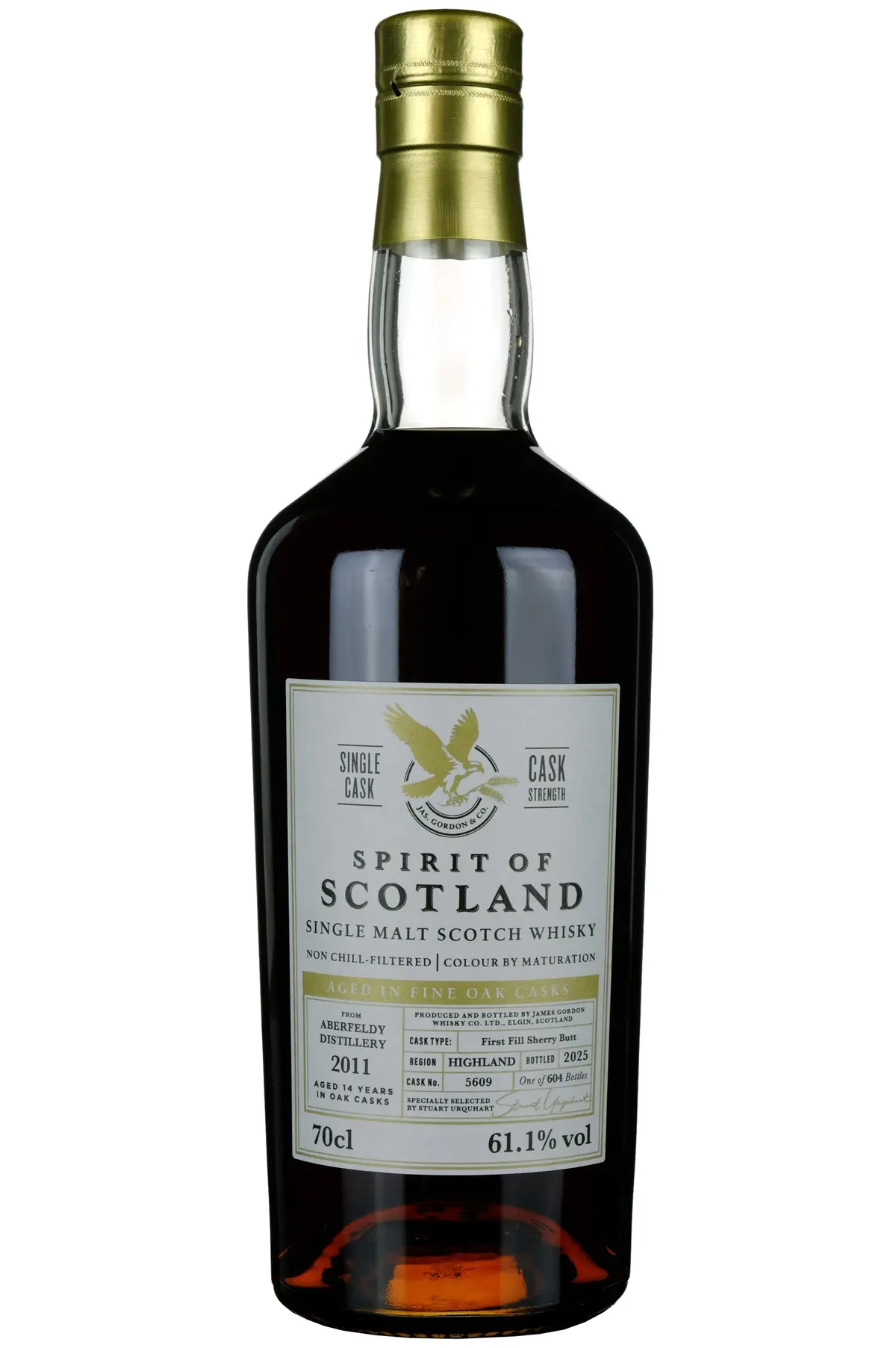 Aberfeldy 2011-2025 | 14 Year Old Spirit Of Scotland Single Cask 5609 1