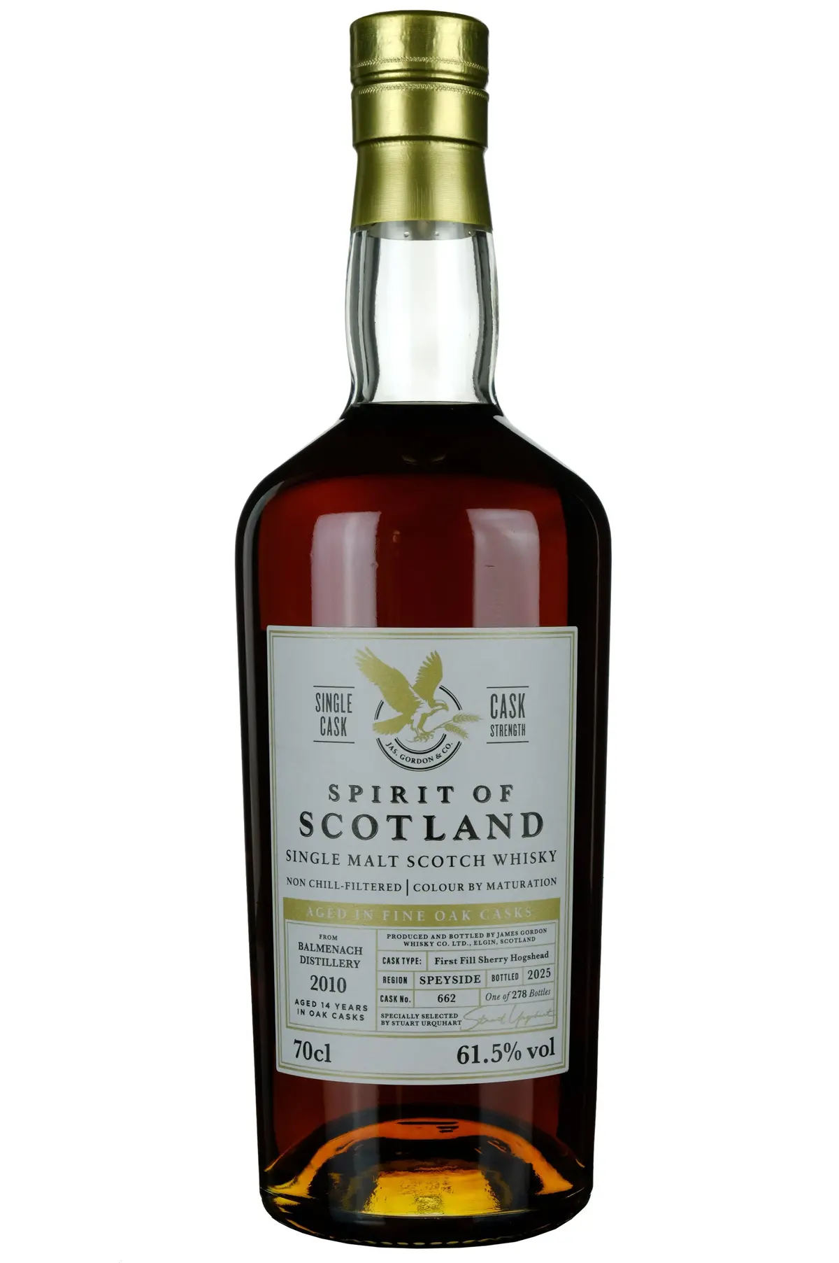 Balmenach 2010-2025 | 14 Year Old Spirit Of Scotland Single Cask 662 1