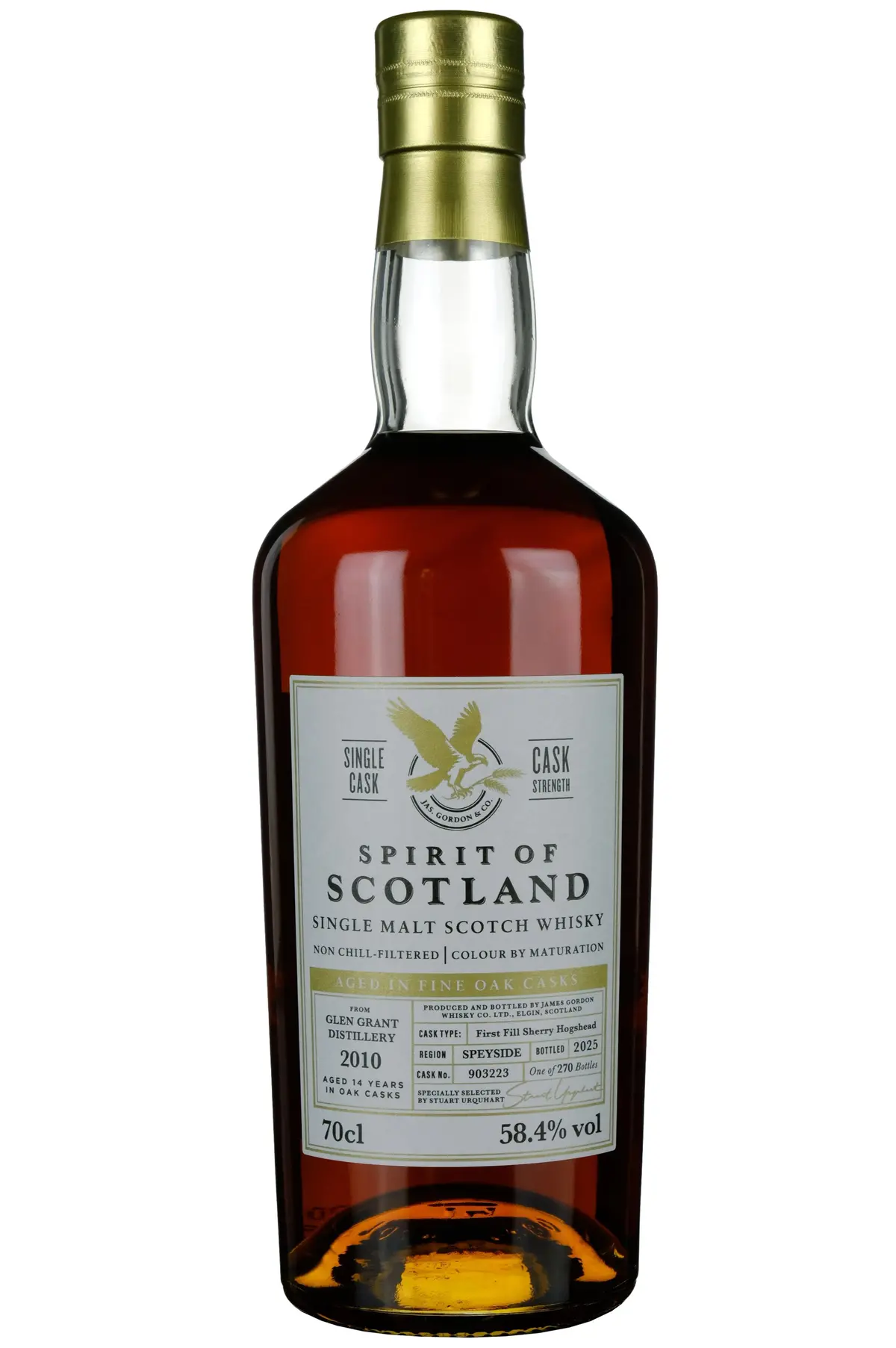 Glen Grant 2010-2025 | 14 Year Old Spirit Of Scotland Single Cask 903223 1