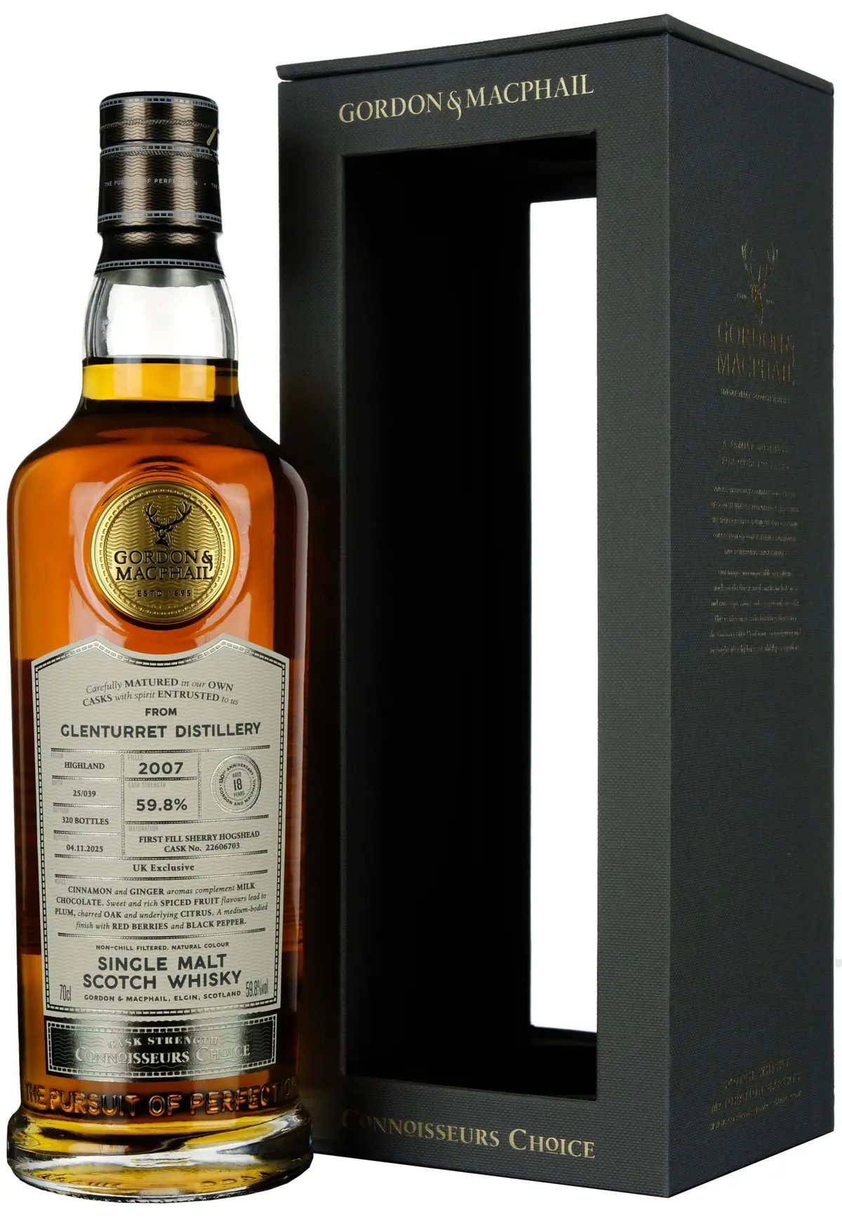 Glenturret 2007-2025 | 18 Year Old Gordon & Macphail Connoisseurs Choice Single Cask 22606703 1