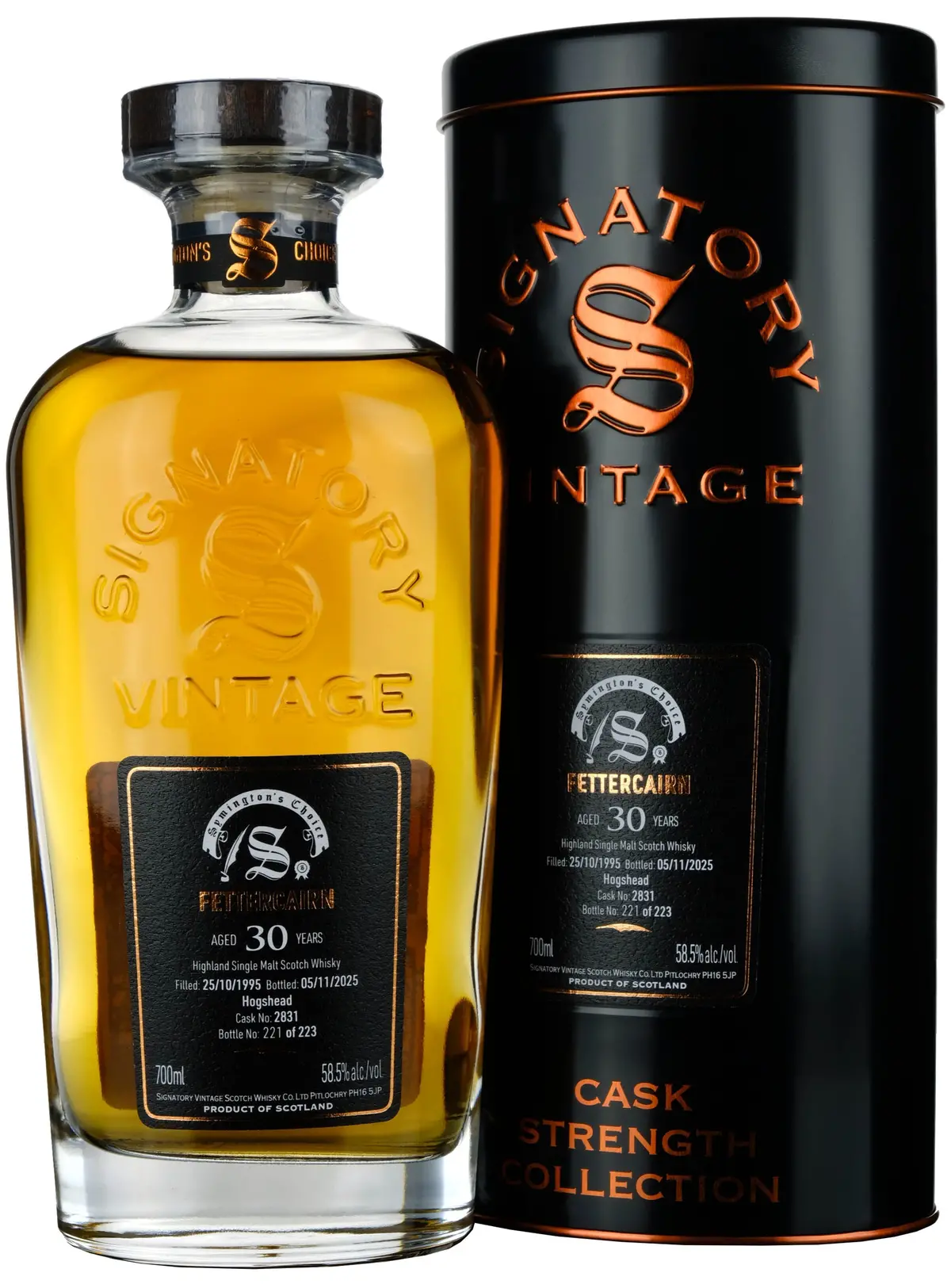 Fettercairn 1995-2025 | 30 Year Old Signatory Vintage Symington's Choice Single Cask 2831 1