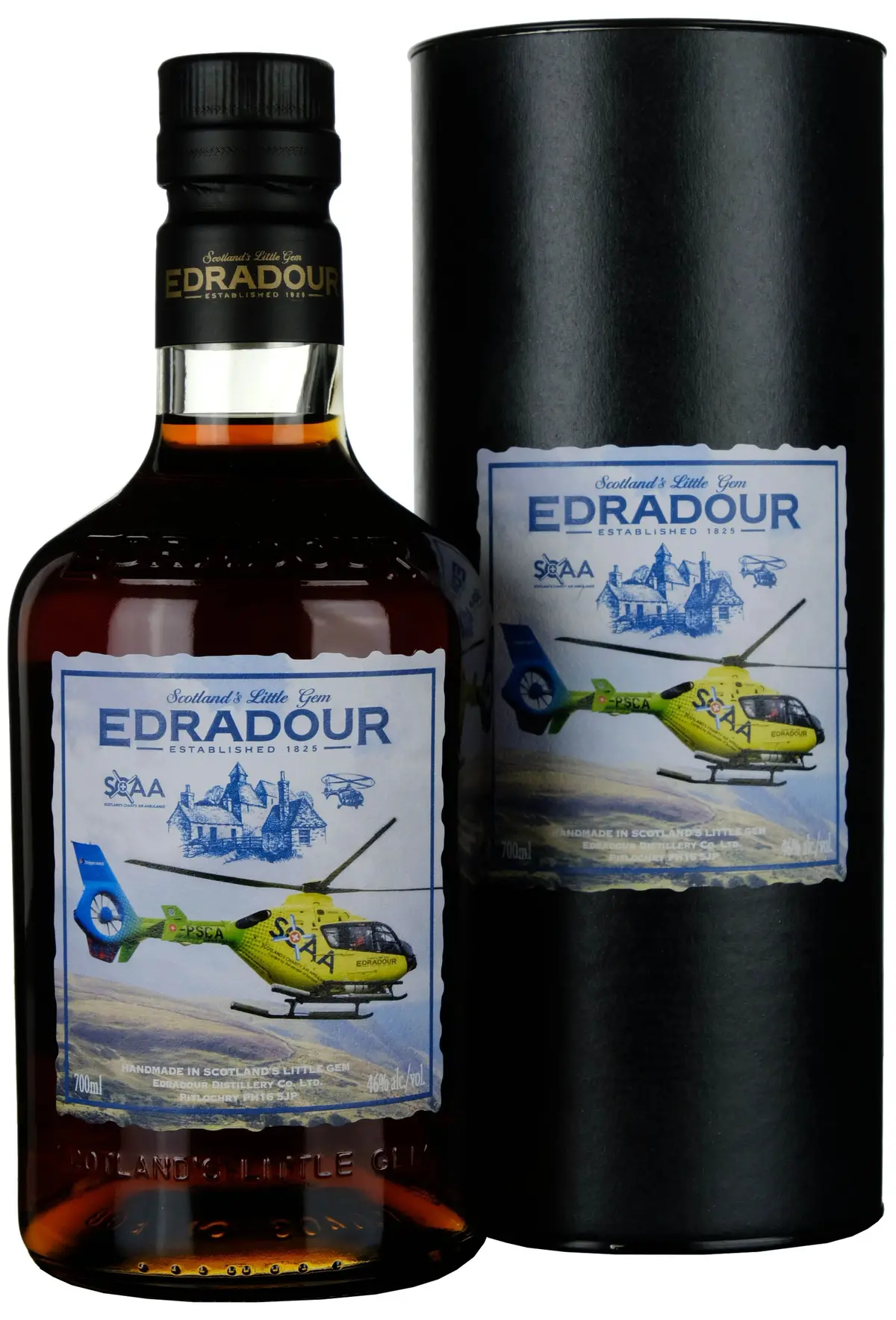 Edradour 12 Year Old Scotland's Charity Air Ambulance Bottled 2025 1