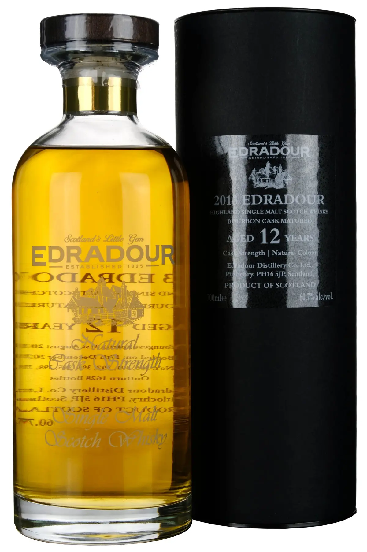 Edradour 2013-2025 | 12 Year Old Cask Strength Ibisco Decanter 1