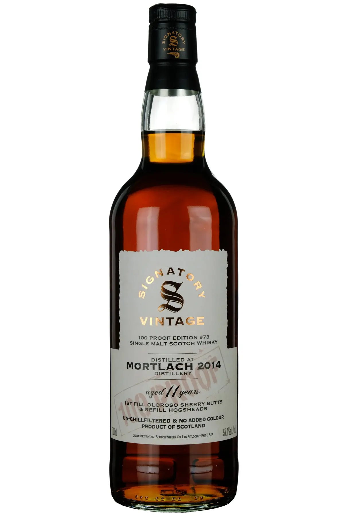 Mortlach 2014-2026 | 11 Year Old Signatory Vintage 100 Proof Edition 73 1