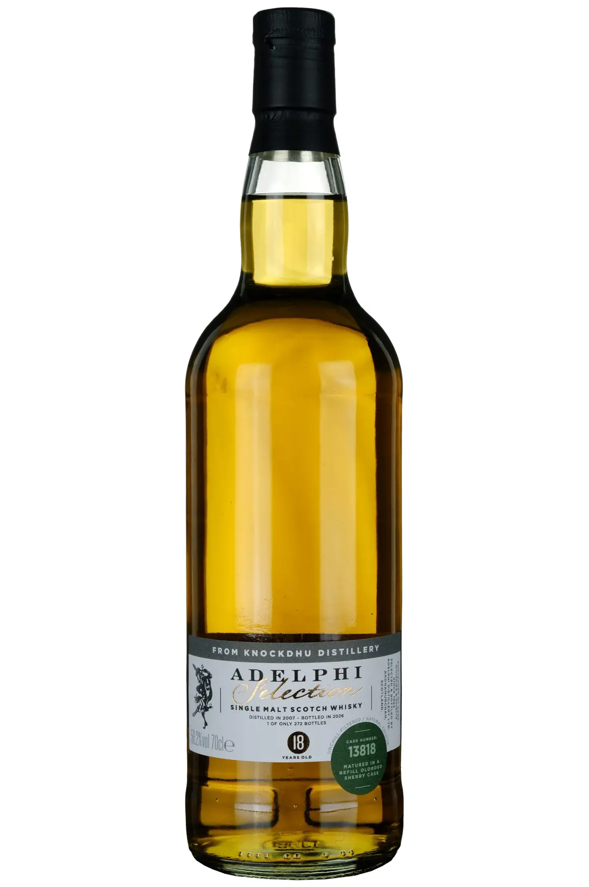 Knockdhu 2007-2026 | 18 Year Old Adelphi Selection Single Cask 13818 1