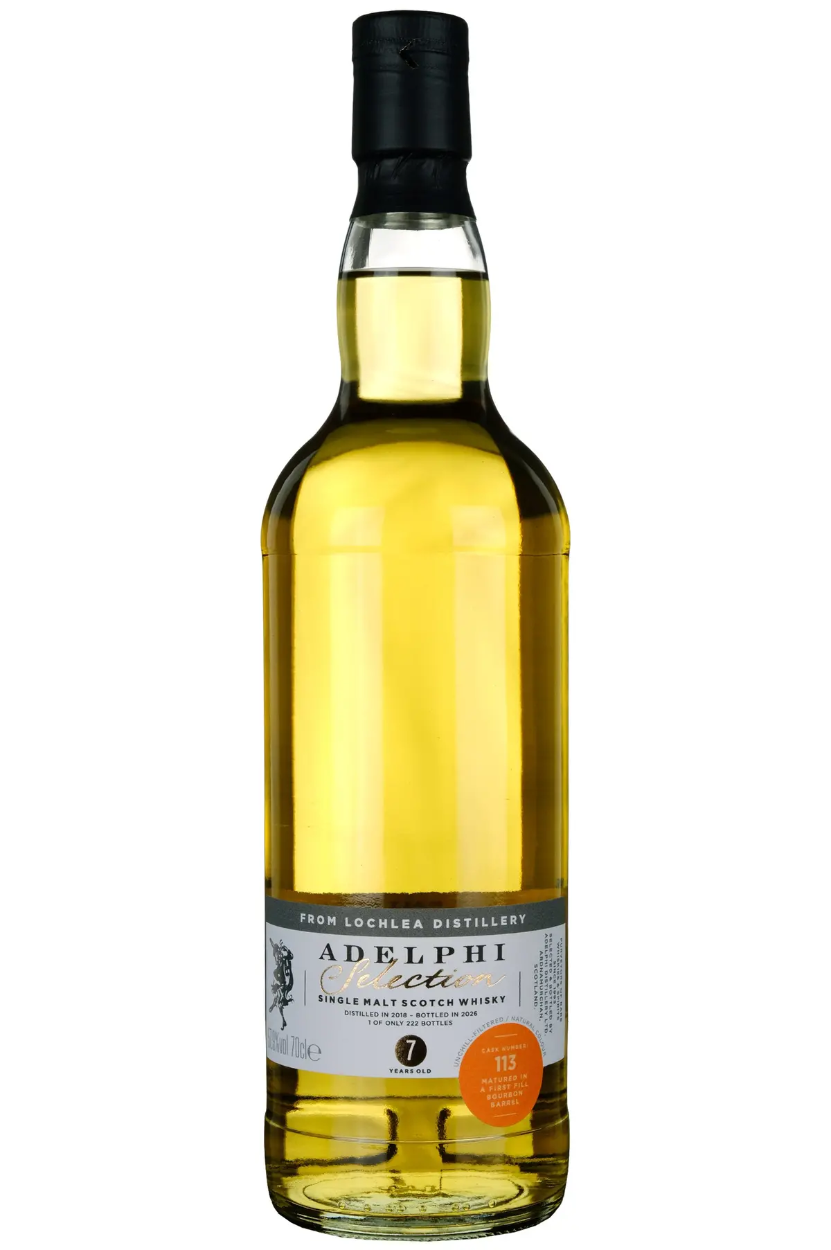 Lochlea 2018-2026 | 7 Year Old Adelphi Selection Single Cask 113 1