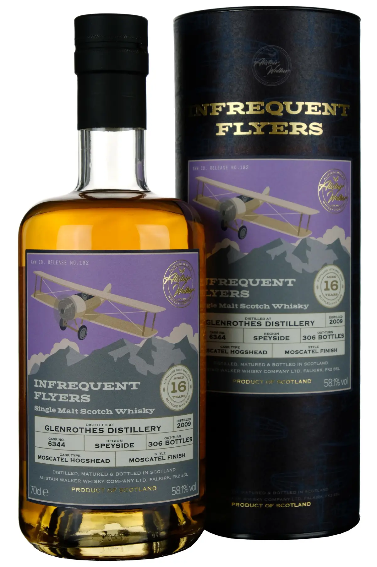 Glenrothes 2009-2025 | 16 Year Old Infrequent Flyers Single Cask 6344 1