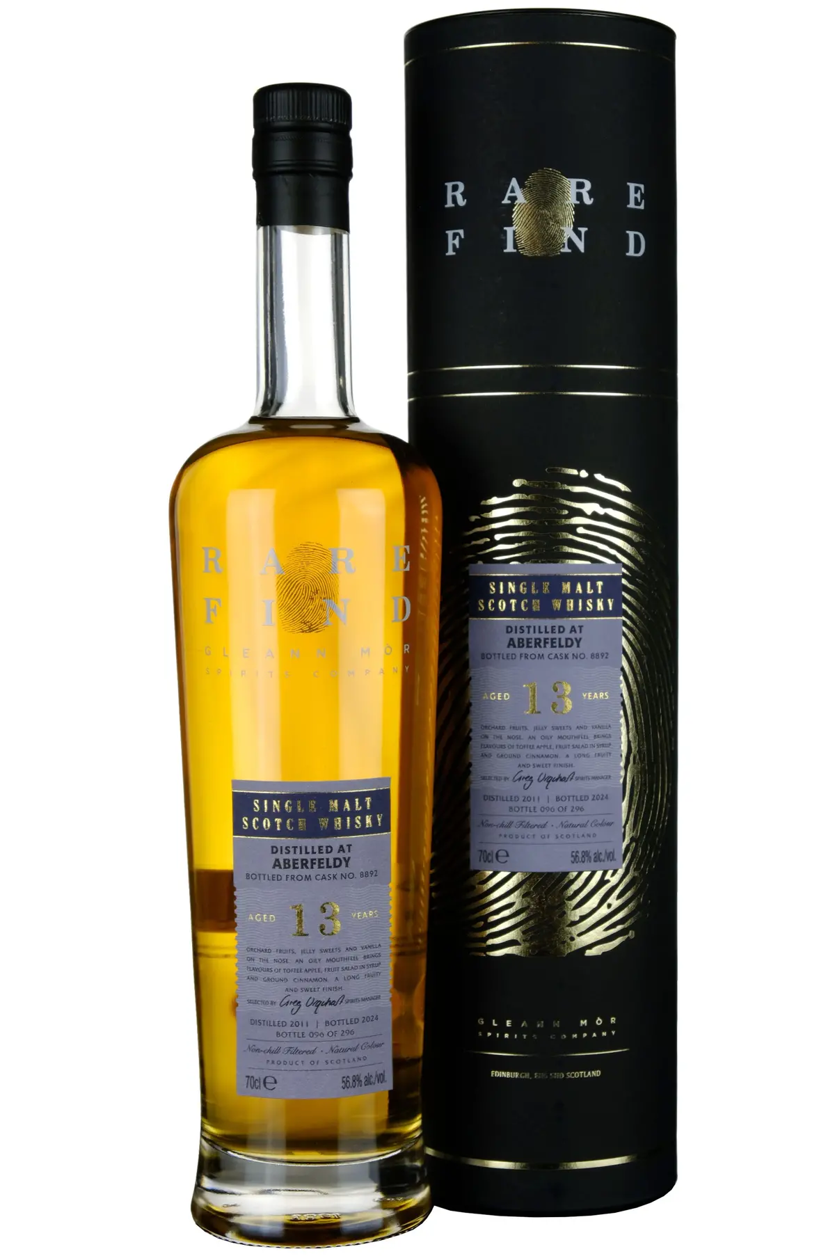 Aberfeldy 2011-2024 | 13 Year Old Gleann Mor Rare Find Single Cask 8892 1