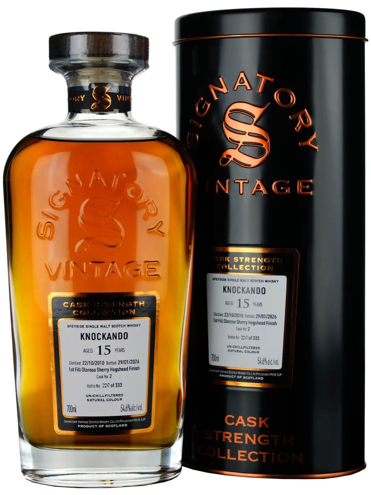 Knockando 2010-2026 | 15 Year Old Signatory Vintage Cask Strength Collection Single Cask 2 1