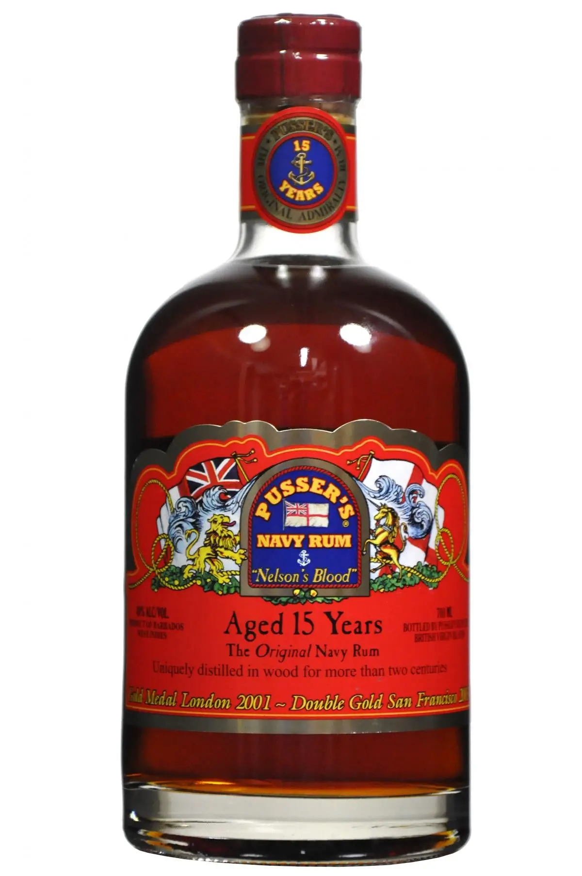 Pussers Navy Rum 15 Year Old 1