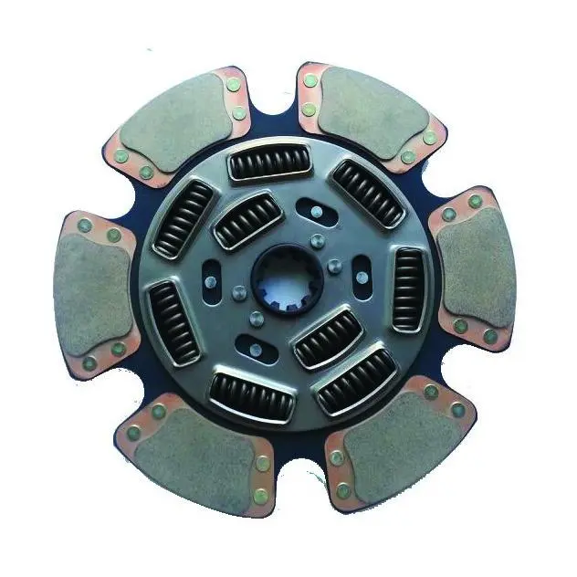 15 X 1/2In Clutch Disc With 2X10in Spline & 9 Springs - Rear 1