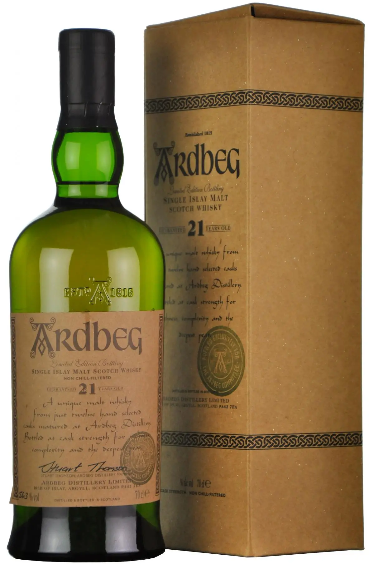 Ardbeg 21 Year Old Committee Release 2001 1