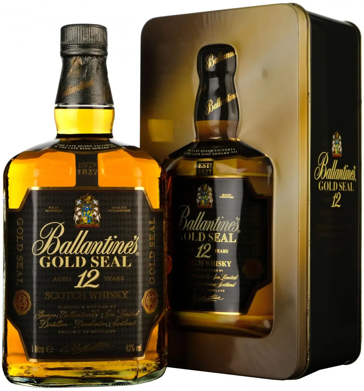 Ballantine's 12 Year Old Gold Seal 1