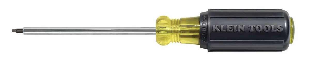 666 Klein Tools 666 Cushion-Grip Screwdriver Square Recess #2 12-1/4 In L 1
