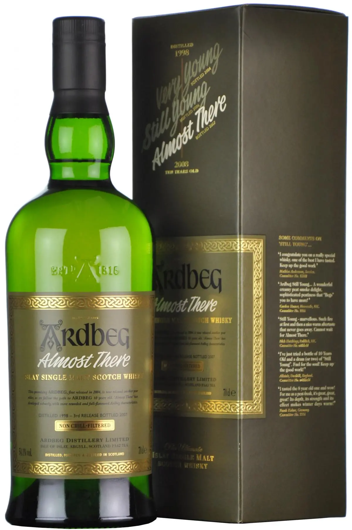 Ardbeg 1998-2007 Almost There | 3Rd Release 1
