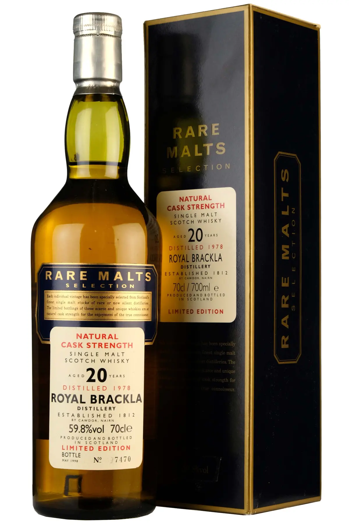 Royal Brackla 1978-1998 | 20 Year Old Rare Malts Selection 59.8% 1