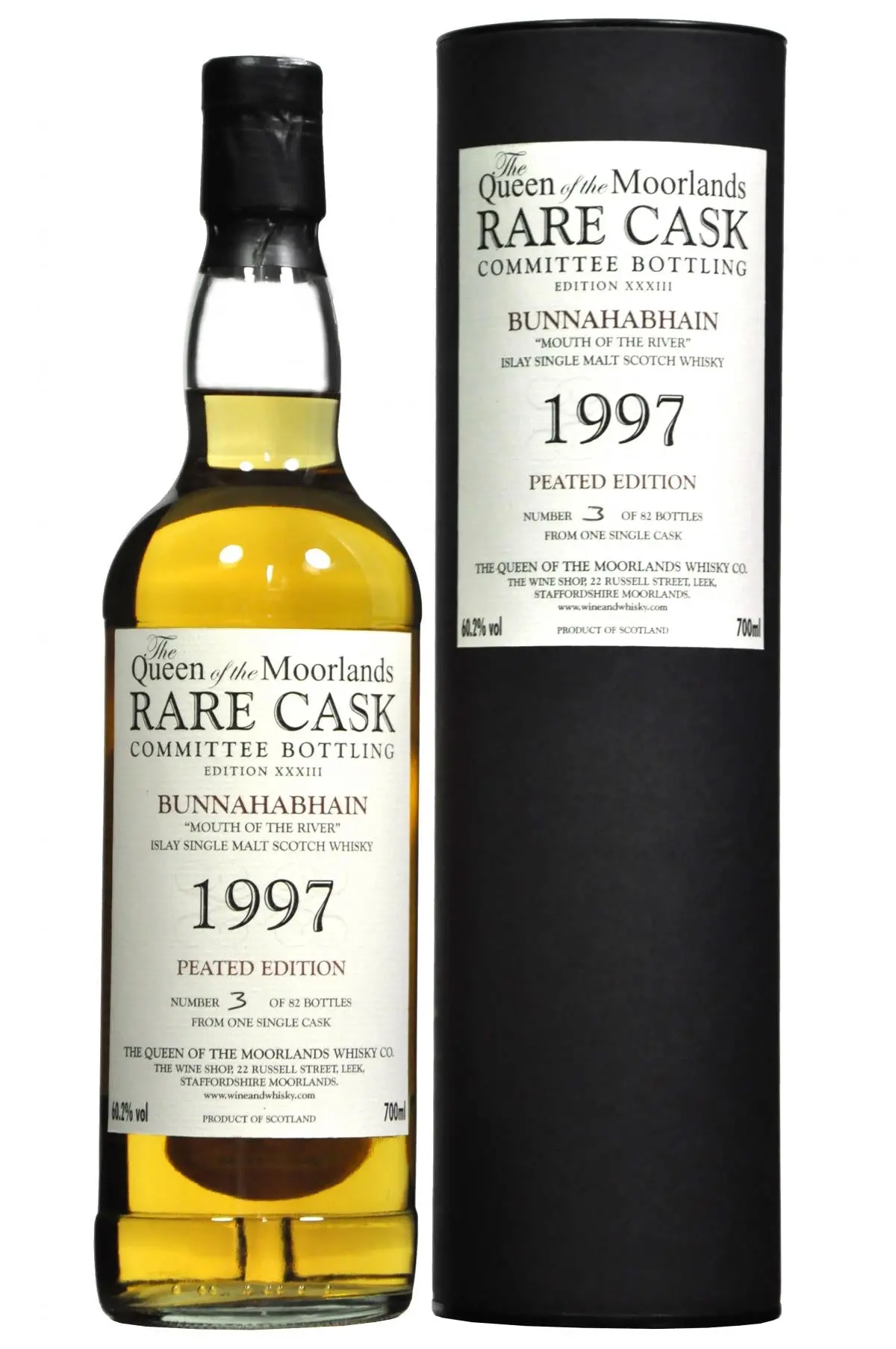 Bunnahabhain 1997-2009 | Queen Of The Moorlands | Peated Rare Cask 1