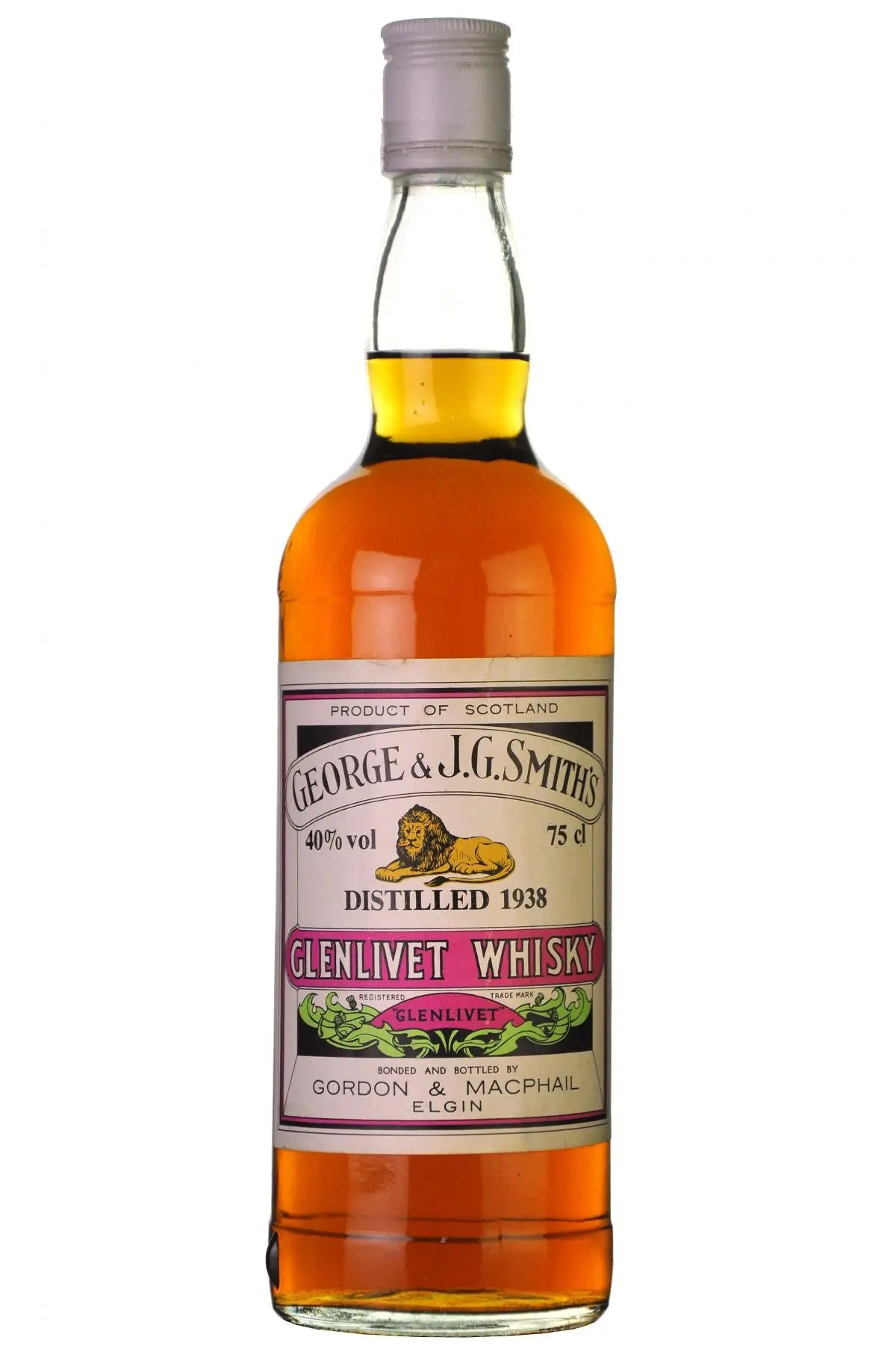 Glenlivet 1938 Gordon & Macphail 1980S 1