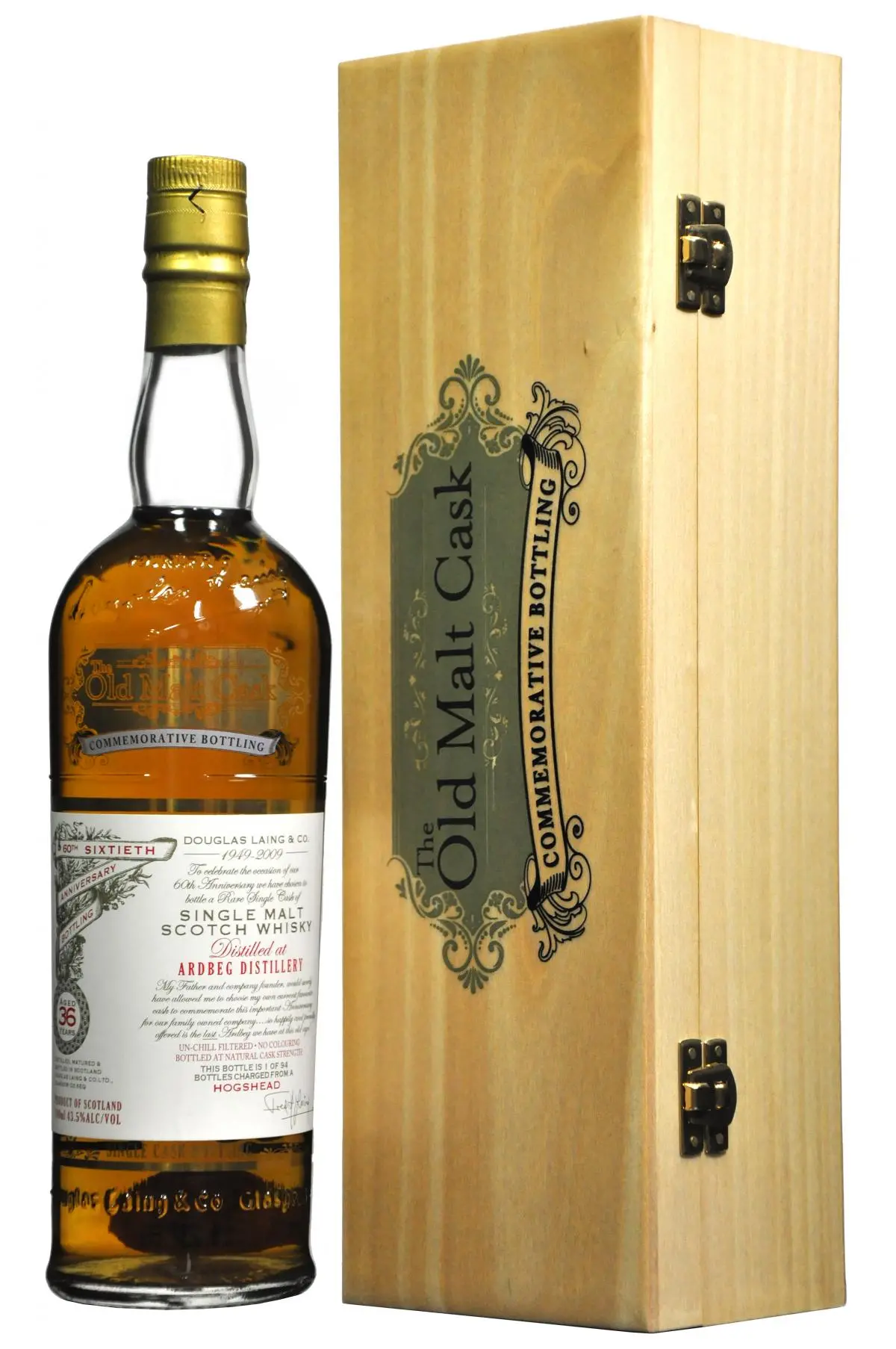 Ardbeg 1973-2009 | 36 Year Old | 60Th Anniversary 1