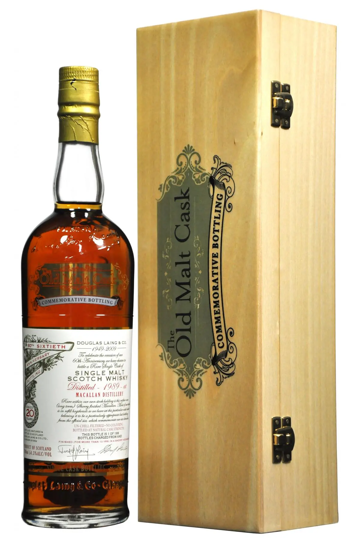 Macallan 1989-2009 | 20 Year Old | 60Th Anniversary 1
