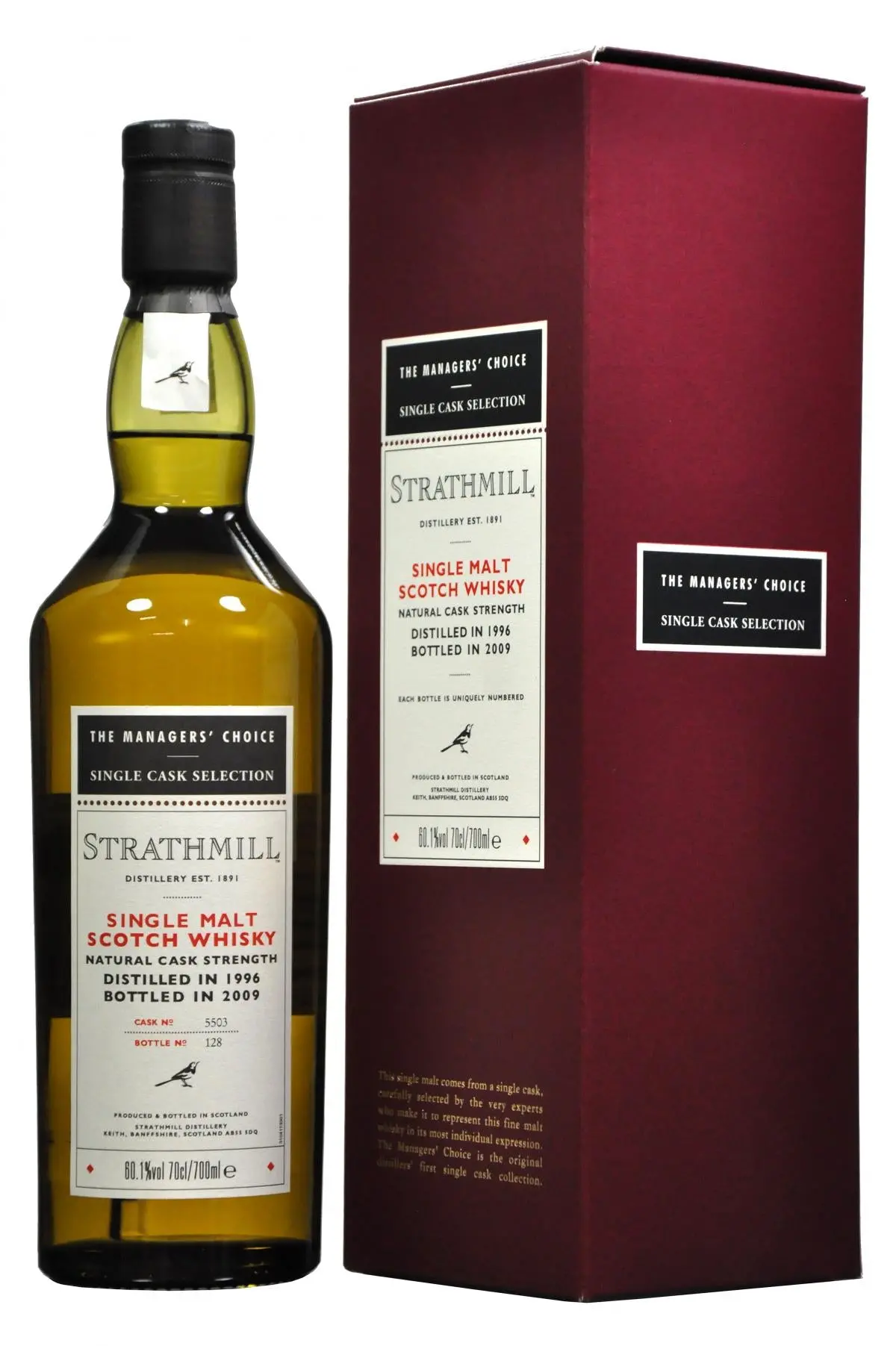 Strathmill 1996-2009 | Managers' Choice | Cask 5503 1