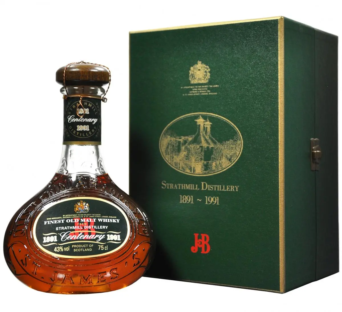 Strathmill J&B Centenary 1891-1991 1