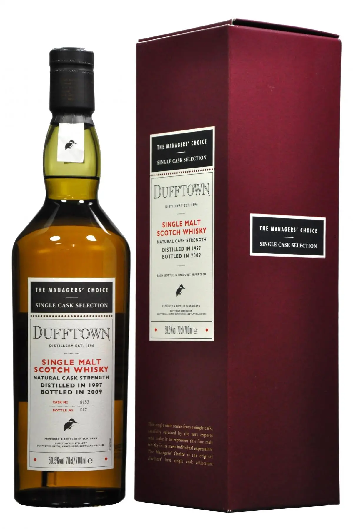 Dufftown 1997-2009 | Managers' Choice | Cask 8153 1