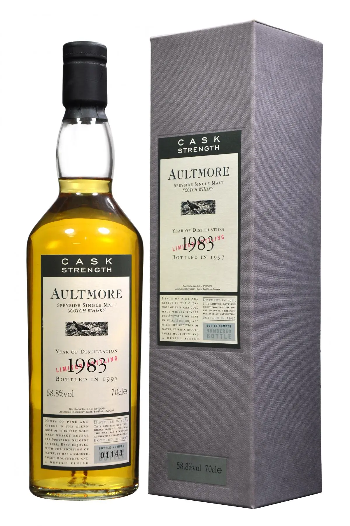 Aultmore 1983-1997 | Flora & Fauna Cask Strength Series 1