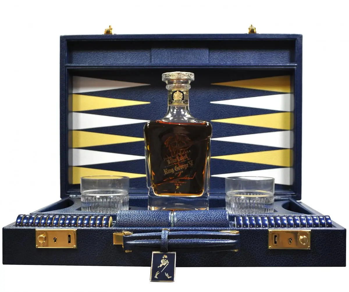 Johnnie Walker Blue Label King George V Backgammon Set 1