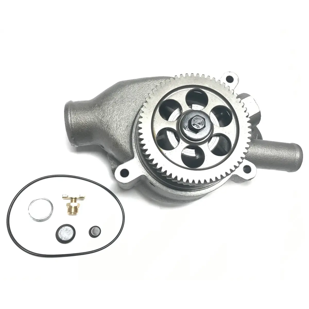 Fortpro High Flow Water Pump Compatible With Detroit Series 60 Engine Replacement For 23526039 | F051856 1