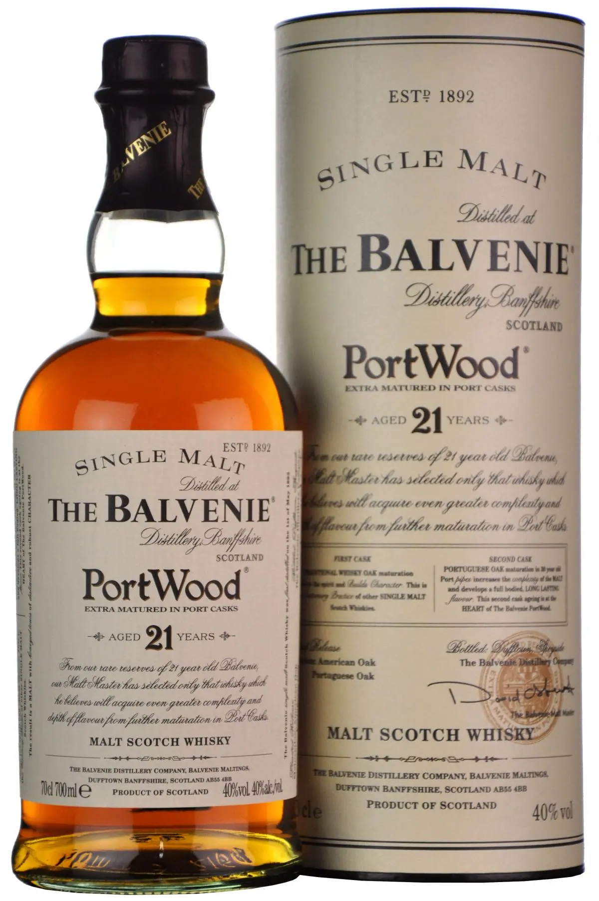 Balvenie 21 Year Old Portwood Circa 2000S 1