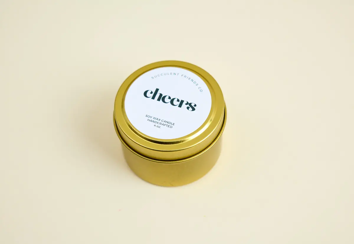 Cheers Soy Candle 1