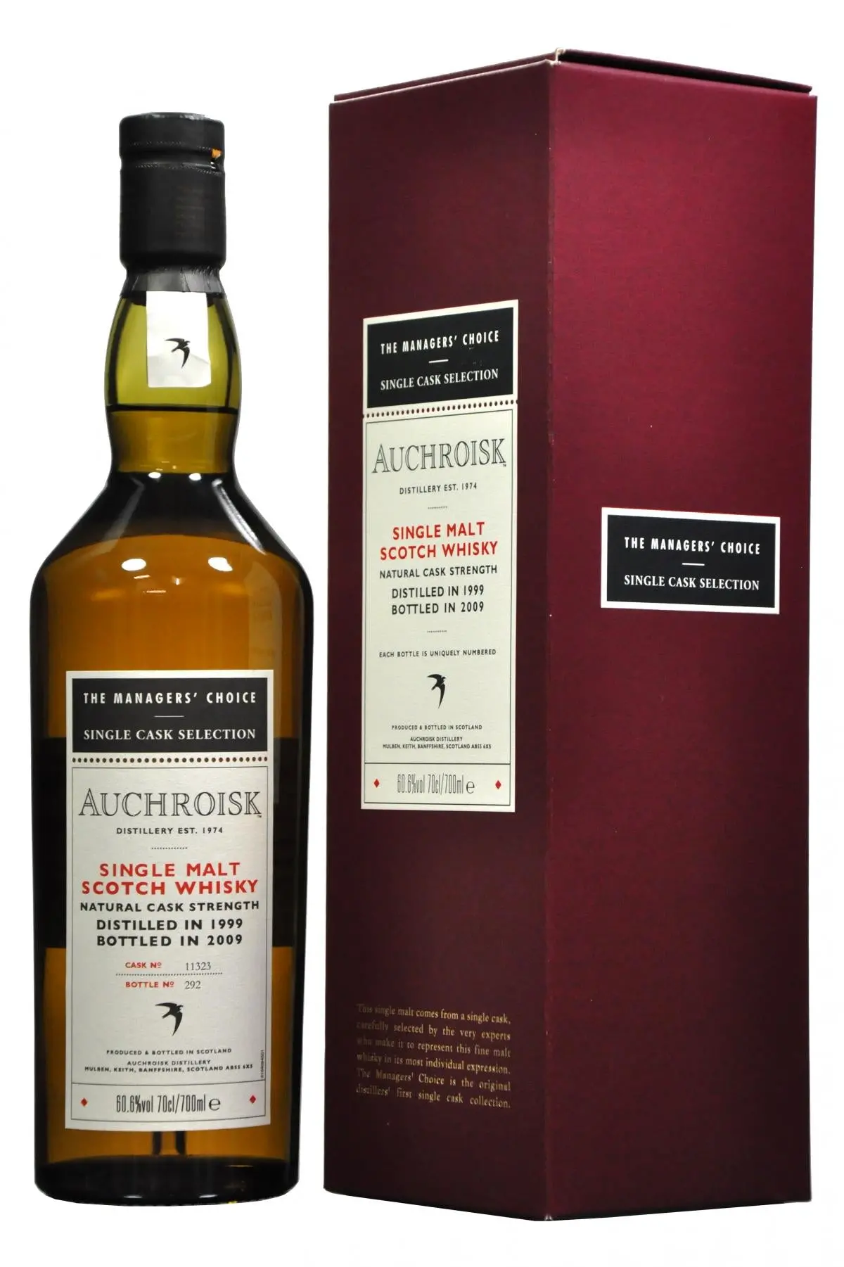 Auchroisk 1999-2009 | Managers' Choice | Cask 11323 1